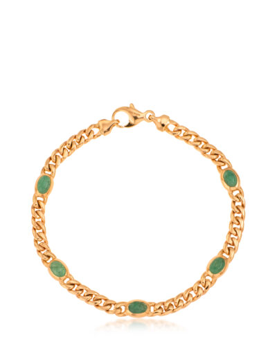 bransoletka SZmaragdy pr.585