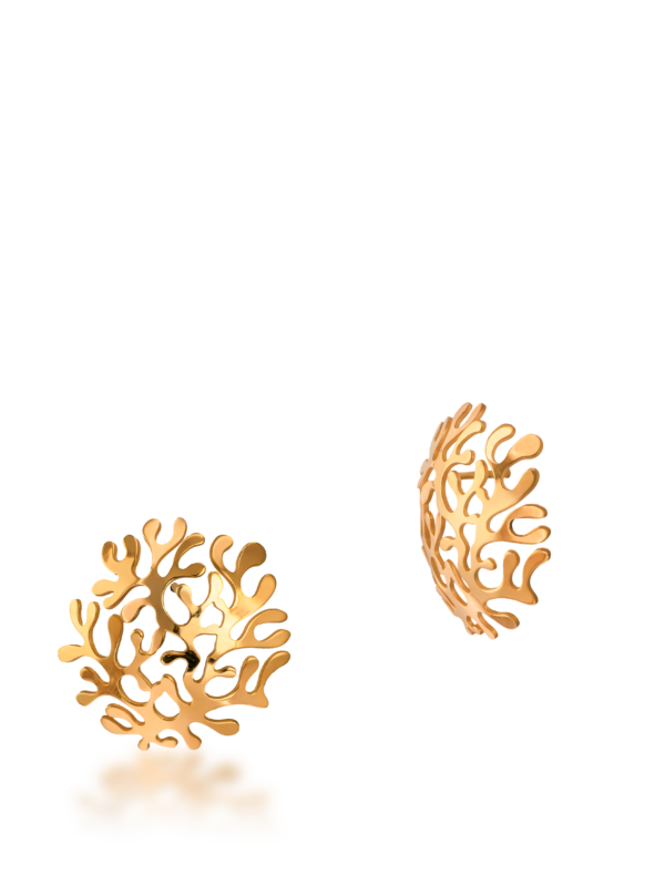 KOLCZYKI złote pr.585 dall'acqua