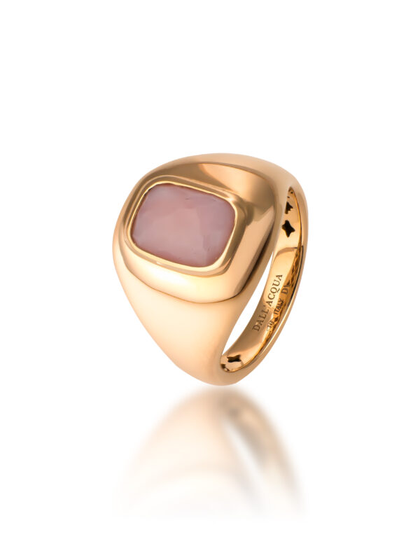 GEMMA ZŁOTy pierścionek pr.585