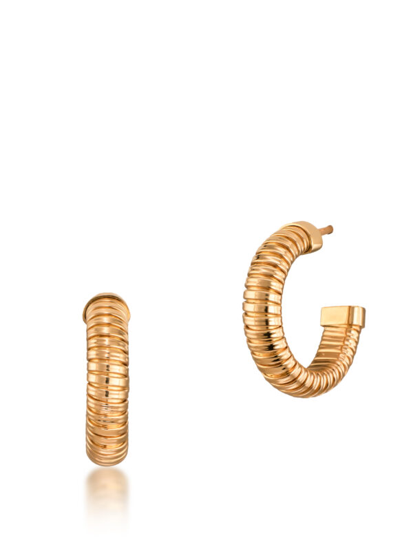 KOLCZYKI złote pr.585 dall'acqua