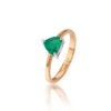 pierścionek ze szmaragdem kolumbijskim pr.750